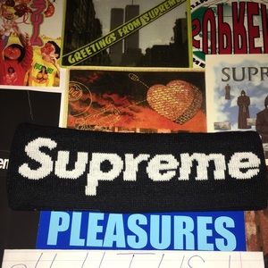 *SOLD* Supreme New Era Big Logo Headband (2018)